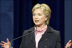 Ngoại trưởng Mỹ Hillary Clinton.